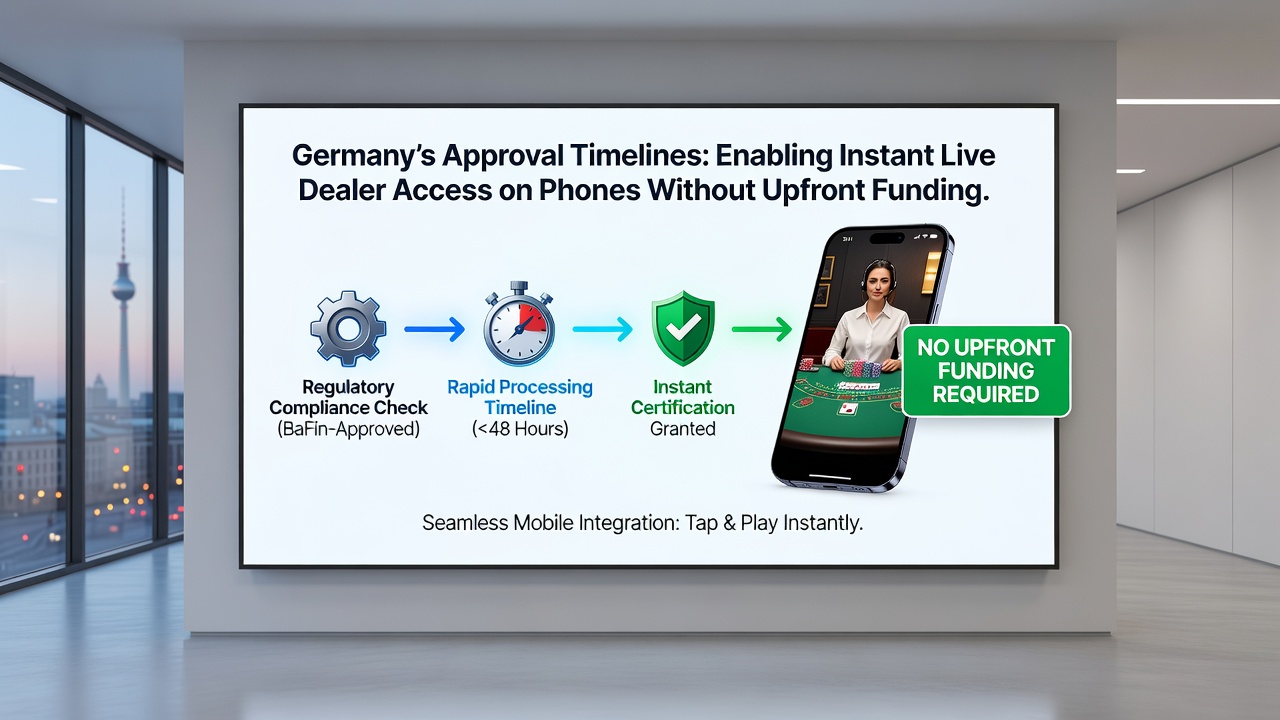 Mobile Live-Dealer-Sitzungen und regulatorische Freigaben in Deutschland