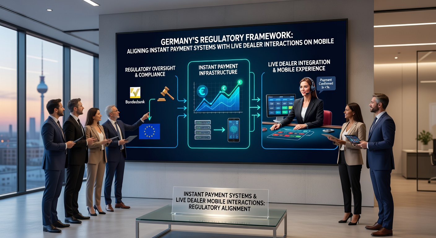 Integration von Sofortzahlungen in mobile Live-Dealer-Sitzungen unter deutscher Regulierung