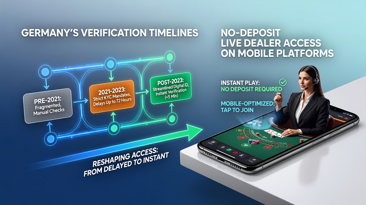 Mobile Integration von Live-Dealern und Verifizierung in deutschen Casinos