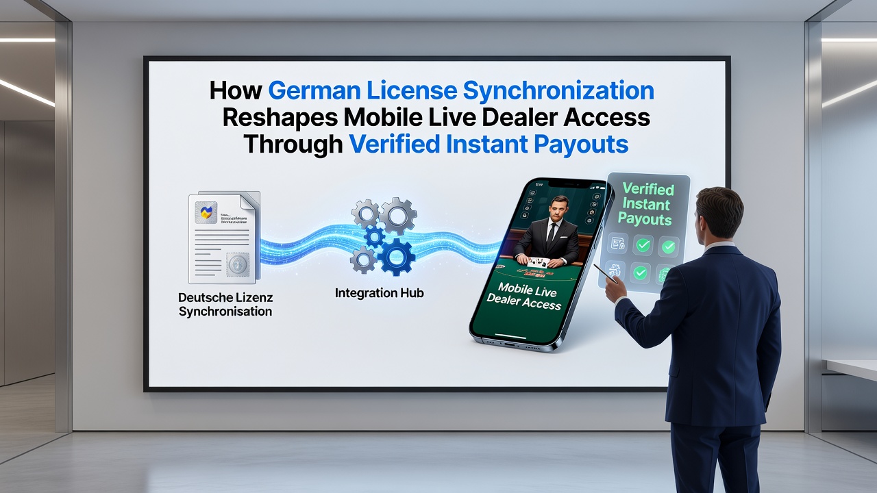 Darstellung von mobilen Live-Dealer-Sessions mit integrierten Auszahlungsoptionen