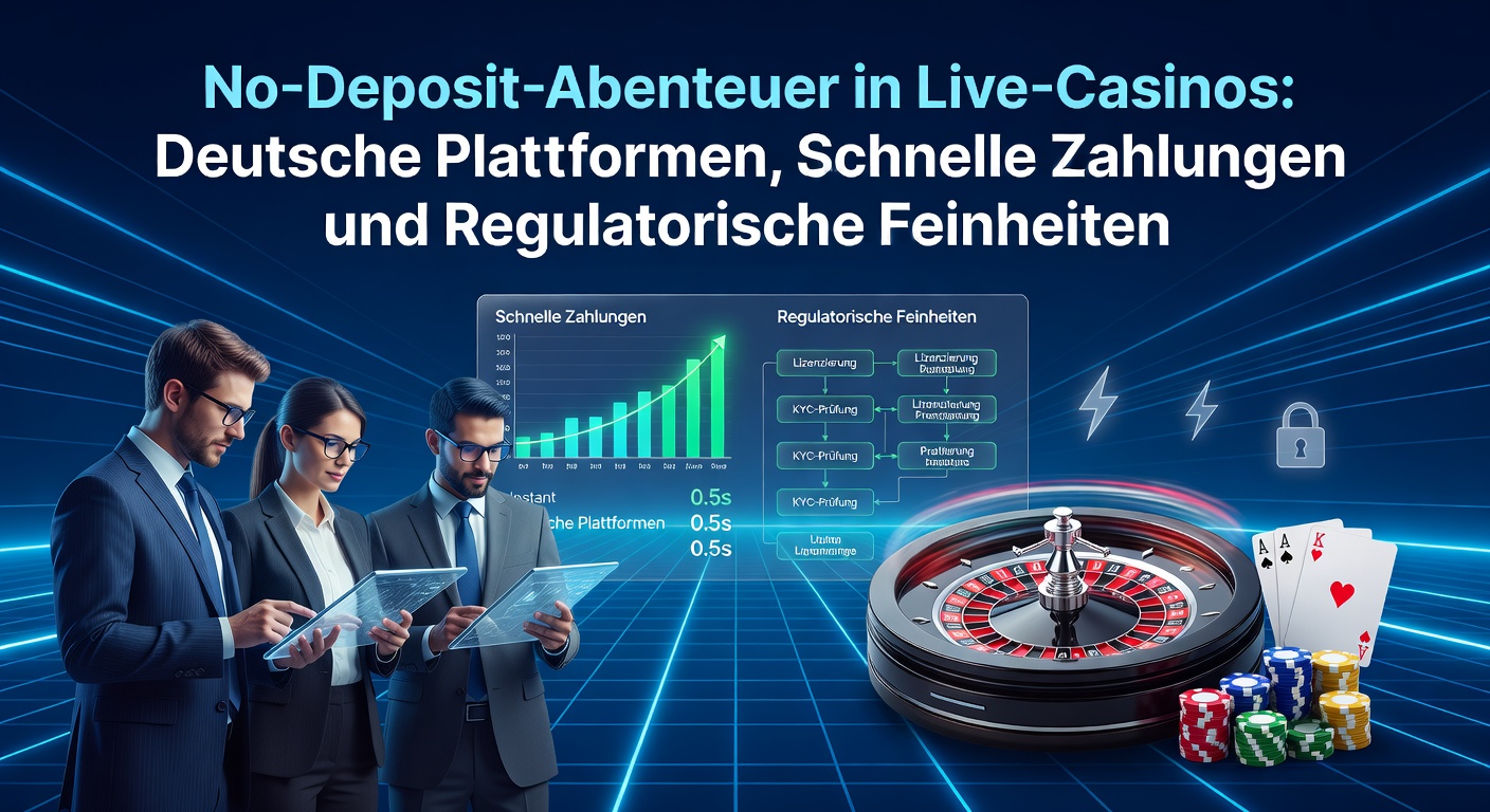 Live-Casino-Tisch mit Dealer und Spielchips, beleuchtet in einem modernen Studio