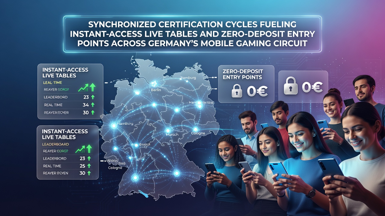 Synchronisierte Zertifizierungszyklen ermöglichen sofortigen Zugriff auf Live-Tische in deutschen Mobile-Casinos